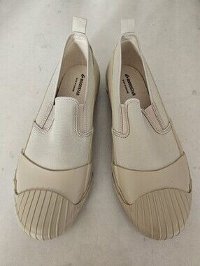 Moonstar Alweather Women's Slip-On Canvas & Rubber Shoe in Beige